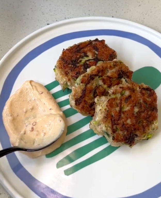 High Protein Chicken and Zucchini Patties — inLIFE Wellness